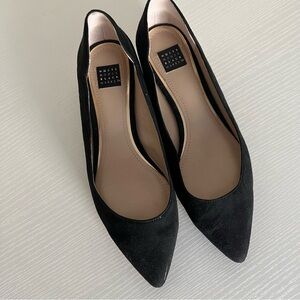 White House Black Market Elegant Black Loafers